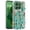 Blue, variant on XPM for Motorola Moto G Power 5G 2026 /2025 3D Diamond Floral Roses Flower Bling Stone Hybrid, Sparkly Rhinestone Gemstone Back Shockproof Phone Case Cover (Green)