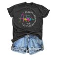 thumbnail image 6 of Autism Awareness T Shirts for Women 2026 Summer Casual Short Sleeve Crewneck Graphic Tees, 6 of 6