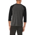 thumbnail image 2 of Men's 3/4 Raglan Casual Sport T-Shirts, 2 of 6