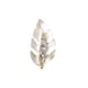 thumbnail image 4 of 10x hoja de aleación BLESIY Botones de imitación para joyas hoja de diamantes de imitación, 4 of 8