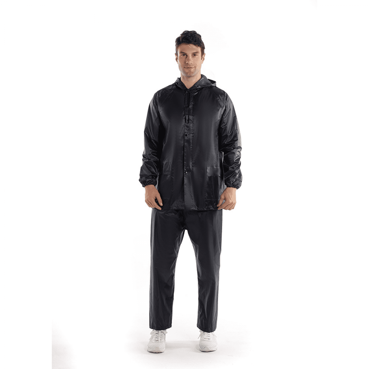 Rush Rain Gear for Men Women Waterproof Lightweight Rain Suits Hideaway