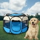 thumbnail image 5 of Corral portátil plegable para mascotas, de malla transpirable, jaula superior ligera con cremallera Zulema  Parque infantil plegable, 5 of 7