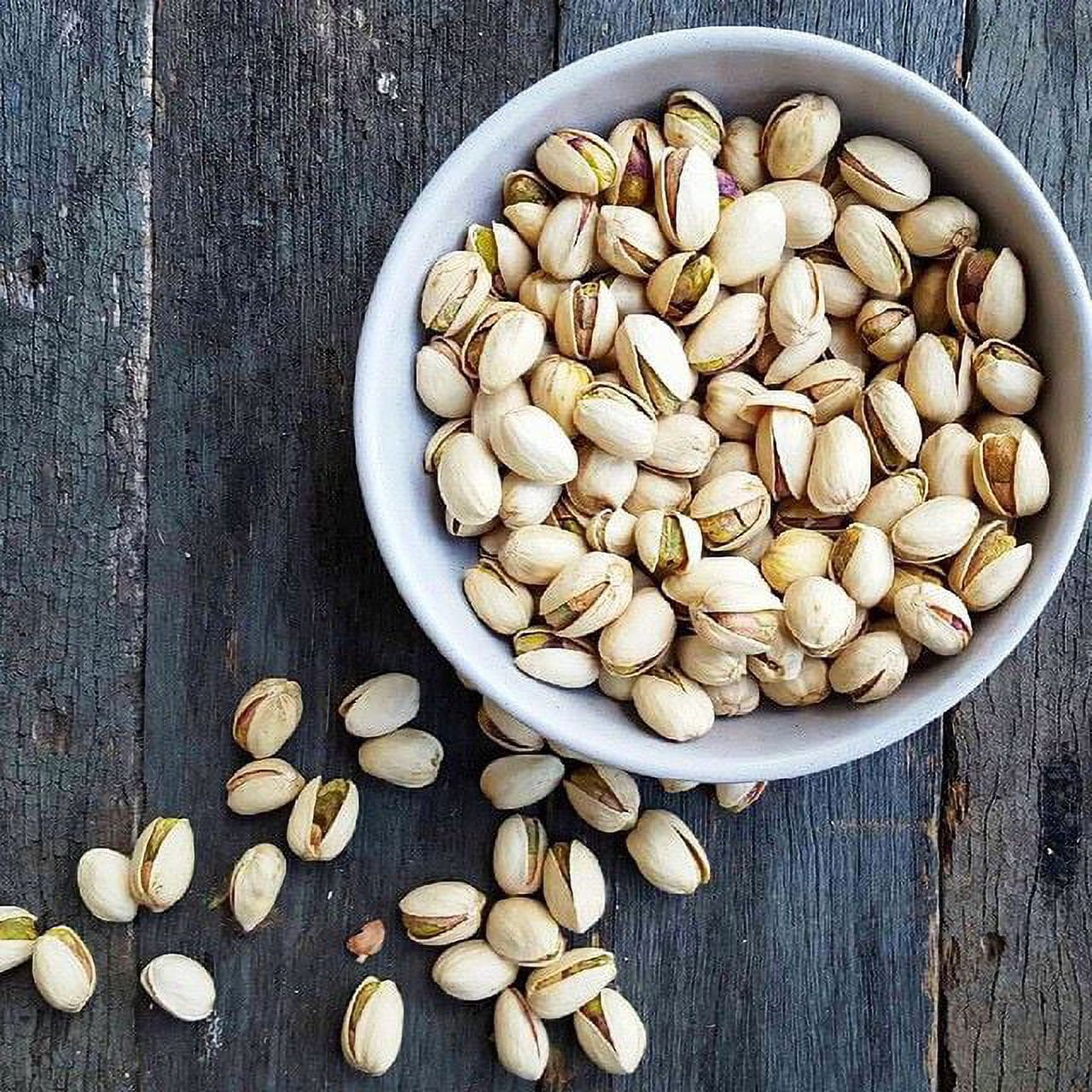 Wonderful Pistachios No Shells, Sea Salt & Vinegar Nuts, 5.5 Oz, Pack of 10