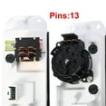 thumbnail image 6 of Unique Bargains 1Set HVAC Heater Climate Control Module Blower Motor Switch 55037473AB for Jeep, 6 of 6