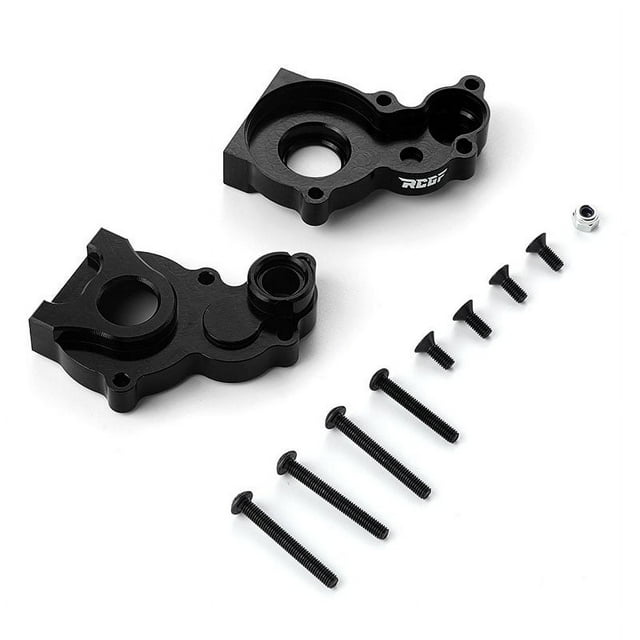 Wweixi Hardened Gear Box Housing Gear Housing For 1/10 Gen7 Crawler Hardened RC Hop-ups Black
