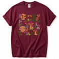 thumbnail image 5 of Cottagecore Mushroom T-Shirt – Nature Botanical Theme – Women & Nature Lovers' Wear, 5 of 6