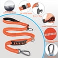 thumbnail image 2 of Collar multifunción para perros, diseño duradero, doble asa, elástico, con tiras reflectantes, con hebilla de arnés, adecuado para entrenamiento de perros de tamaño mediano y protección de seguridad, 2 of 7