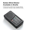 thumbnail image 3 of Scripture Audiobook Player, Solar Powered Portable Sound Scripture Reader 900mAh Battery Powered Intelligent Electronic Bible Player with 4G Capacity, 3 of 7