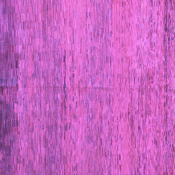 Ahgly Company Indoor Square Oriental Purple Modern Area Rugs, 3' Square