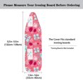 thumbnail image 5 of HELLHERO Mushrooms Ironing Board Cover, 15 x 54 Iron Board Covers Suitable for Most Standard Ironing Boards Padding Decorative Cover with Elastic Edge Band Easy to Install, 5 of 5
