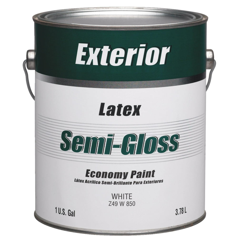 Economy Latex SemiGloss Exterior House Paint