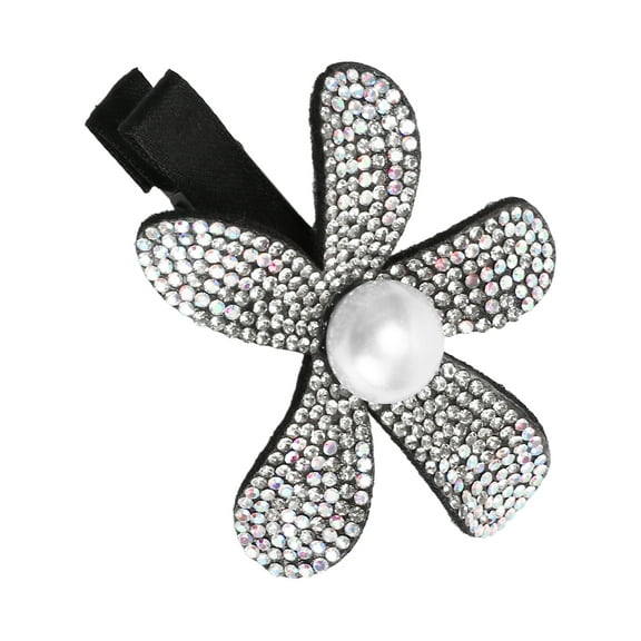 1 Pc Fashion Elegant Duckbill Hair Clips Hairdo Clip for Women for Girls Silver Tone