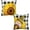 Sunflower Pillow Covers - A11-5, variant on Sunflower Pillow Covers 18x18 Set of 2 Farmhouse Buffalo Plaid Bee Gnome Yellow Floral Throw Pillow Cover Spring Summer Flower Decorative Pillow Cases for Sofa Chair Patio Bed Couch