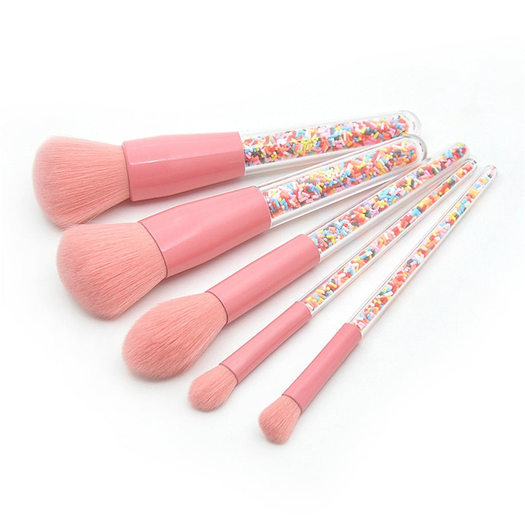Thick Hair Brush Cute Korean Stuff Makeup Brushes Foundation Glow in The Dark Glasses Flat Brush Set Eye Eco Products Denim Brush Glitter Makeup Brushes Hair Brush for Curly Hair Makeup Products
