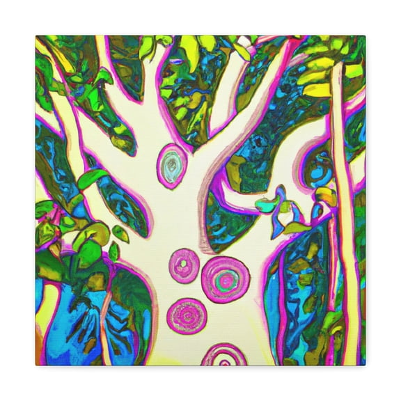 Banyan Tree Mosaic - Canvas
