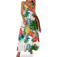 thumbnail image 1 of Vestido tropical sin mangas Falda de mujer Ropa femenina, 1 of 7