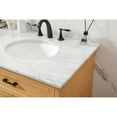 thumbnail image 4 of Elegant Decor Americana 72" Aluminum MDF Double Bathroom Vanity in Natural Wood, 4 of 8