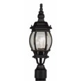 thumbnail image 1 of Livex Lighting 7522-14 Outdoor Post Top Lantern, Black Lighting, 18.5, 1 of 4