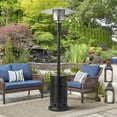 thumbnail image 3 of (3 pack) Mainstays 48,000 BTU Freestanding Metal Propane Patio Heater, Black, 3 of 8