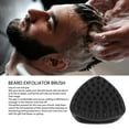 thumbnail image 3 of Silicona Fuerador del Cuerpo de Silicona, Cepillo de Exfoliante de Barba Multipósito de Limpieza Eficaz Portátil para hombres para, 3 of 7