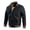 Black, variant on Leather Jacket Men Men's Cotton Jackets Cargo Bomber Working Jackets with Multi Pockets Warm Coats Black,XXL