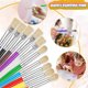 thumbnail image 3 of Paint Brushes for Kids, 22 Pcs Round and Flat Paint Brush Set, 3 of 5