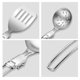 thumbnail image 4 of Stainless Steel Outdoor Cooking Foldable Utensils Set for Camping, Picnics and Backpacking Space Saving Cookware Set, 4 of 4