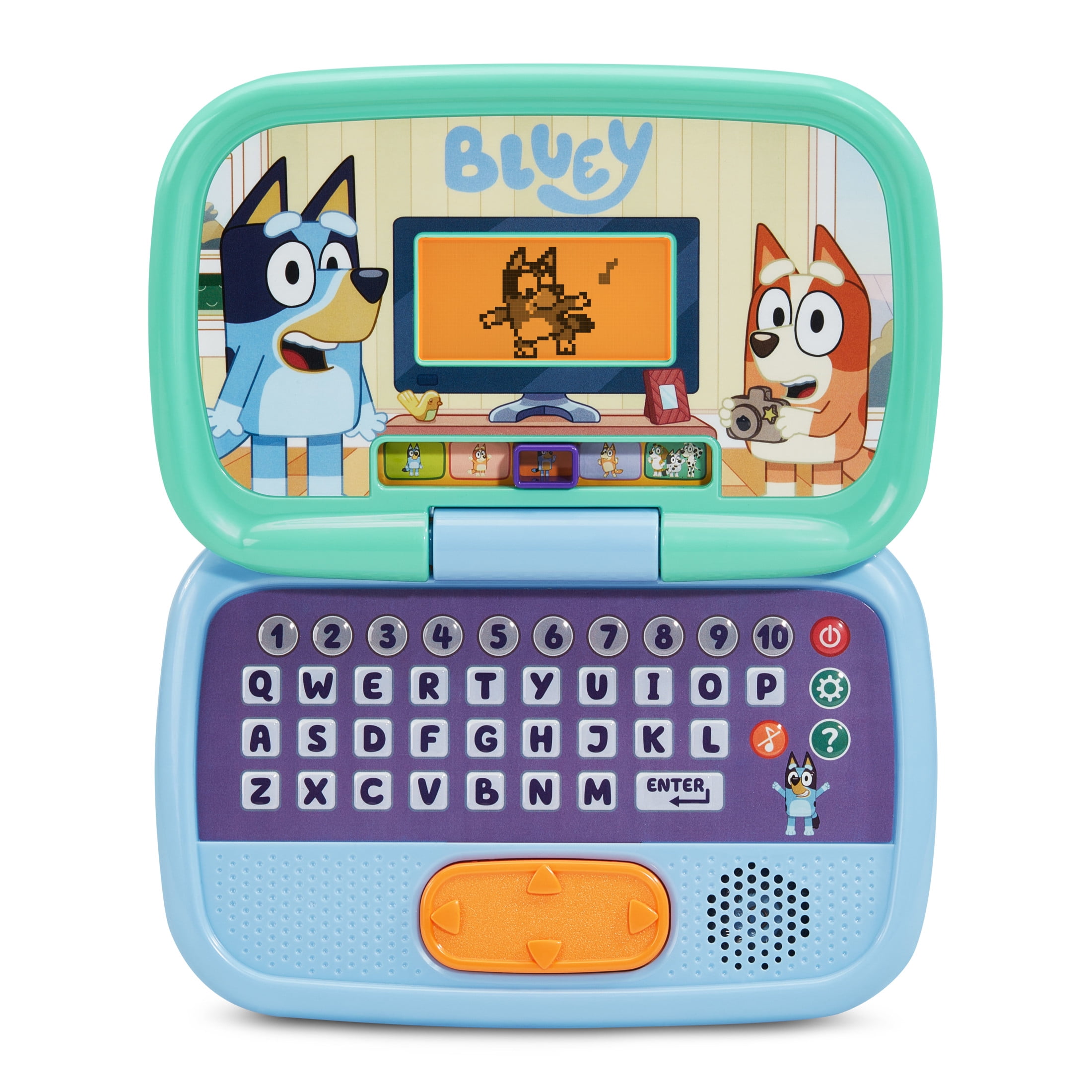 VTech® Bluey Game Time Laptop, Interactive Learning Toy for Kids, Ages 3 to 6 Years Old
