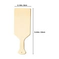 thumbnail image 2 of KAKOWELY 6Set Wooden Paddles for Home Decoration and Kitchen Use Mini with Handle Beige, 2 of 8