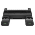 thumbnail image 3 of Base de ventilador de disipación de calor multifuncional, soporte de almacenamiento, controlador, cargador doble con soporte de luz LED para PS4/SLIm PS4 PRO, 3 of 13