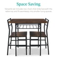 thumbnail image 3 of Juego de comedor moderno Best Choice Products de 3 piezas con almacenamiento, 3 of 7