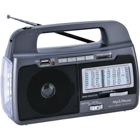 Supersonic SC-1082 9-Band AM/FM/SW1–7 Portable (Best Chinese Dual Band Radio)
