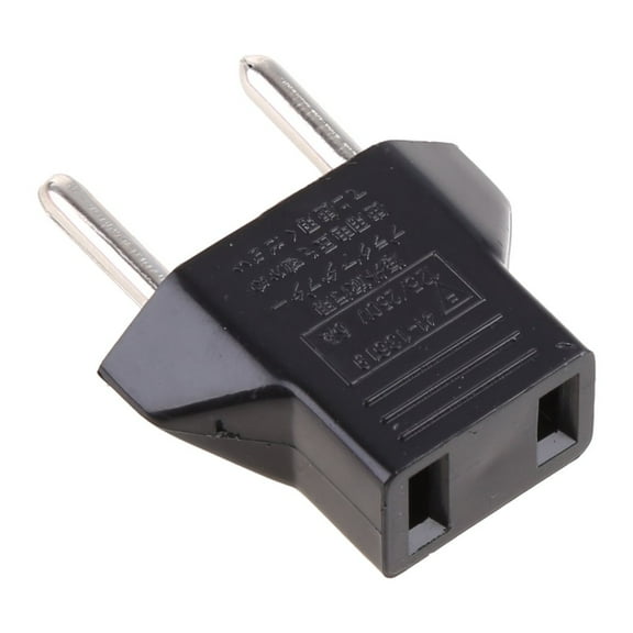 Simyoung US To EU Plug Adapter AC Converter American EU Europe Travel Power Adapter