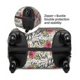 thumbnail image 2 of Pofeuu Roses Mixed Zebra Print Luggage Suitcase Cover Protector Luggage Washable Covers Aesthetic for 18/24/28/32 inch Luggage（No luggage included）-X-Large, 2 of 7