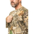 thumbnail image 3 of Realtree Men's Camo Bamboo Ulta Soft Long Sleeve Men's Crew Neck Shirt |Size S-5XL, 3 of 10