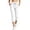 *White, variant on VBVC Women's Drawstring Capri Sweatpants , Casual Slim Summer Joggers For Women , Ladies' Straight Leg Crop Pants with Pockets, Black , S-2XL