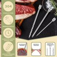 thumbnail image 4 of Inyector de carne de 2 onzas, barril de sabor marinada para ahumador de barbacoa, pavo Afortunado Sencillez, 4 of 5