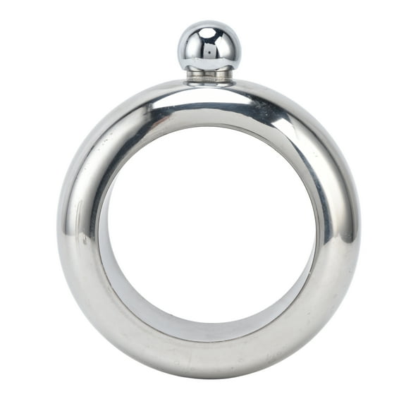 Liquor Flasks Bracelets, Non Rust Stainless Steel Break Prevention Flask Bangle Bracelet For Parties