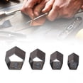 thumbnail image 4 of Leather Cutting , Alloy Steel Sturdy Clean Cutting Delicate Leather Punching Dies Set 4Pcs Long Service Span Incisive  For DIY, 4 of 8