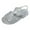 A112-Clear, variant on Toddler Girls Sandals Soft Rubber Flats Summer Baby Flower Girl Shoes.(Clear,1)