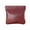 A Wine, variant on Compact Coin Pouch with Automatic Closure System, Faux Leather Organizer Wallet for and Jewelry, Portable Cash Carrier for Everyday Use and Mobile Scenes