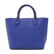 Vertigo Paris Dylan Medium Satchel Bag - Blue/Red