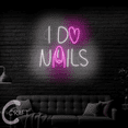 thumbnail image 3 of C-CRAFT I Do Nails Neon Sign Led Light Up 25 inch for Nails Salon Wall Art Decor, 3 of 5