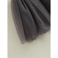 thumbnail image 5 of hirigin Toddler Girls Spring Autumn Casual Culottes Elastic Band Mesh Patchwork Tutu Pants, 5 of 7