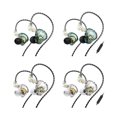 thumbnail image 2 of Cateissary Auriculares deportivos intrauditivos con cable de 3,5mm, auriculares dinámicos estéreo con cable desmontable, auriculares portátiles, Cables de audio/vídeo Verde con micrófono, 2 of 6