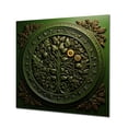 thumbnail image 2 of Designart "Mandala Revival in Renaissance Boho Style II" People Wall Art - Farmhouse Green Nursery Teddy Bear Entryway Wall Art, 2 of 6