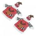 thumbnail image 1 of Wine Bottle Sweater,2PCS/Set Cute Christmas Elk Wine Bottle Decorations Champagne Bottle Cover Unrivaled Performance, 1 of 14