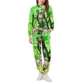 thumbnail image 4 of Tsuyu Asui Unisex Adult Sweatsuits Hoodie & Sweatpants Long Sleeve Hooded Sweatshirt Matching Joggers Tracksuit Sets XS, 4 of 9