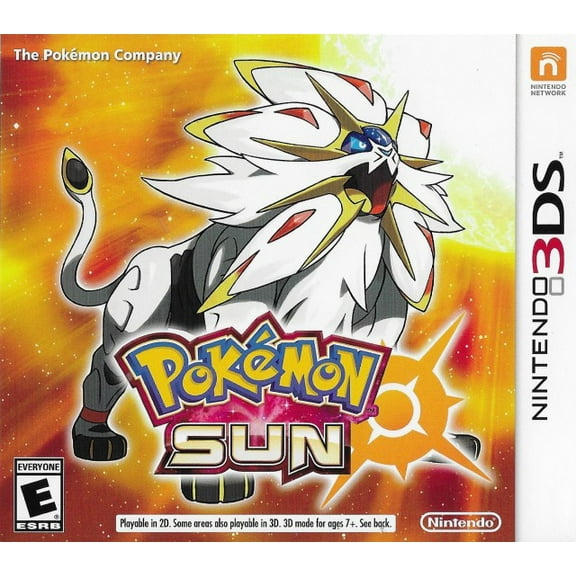 Pokemon Sun, Nintendo, Nintendo 3DS, 045496743925