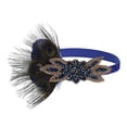 thumbnail image 1 of Aletas Diademas Collares Guantes Para fiestas geniales Accesorios para mujeres Salvador Diadema de aleta para mujer de los años 20, 1 of 10
